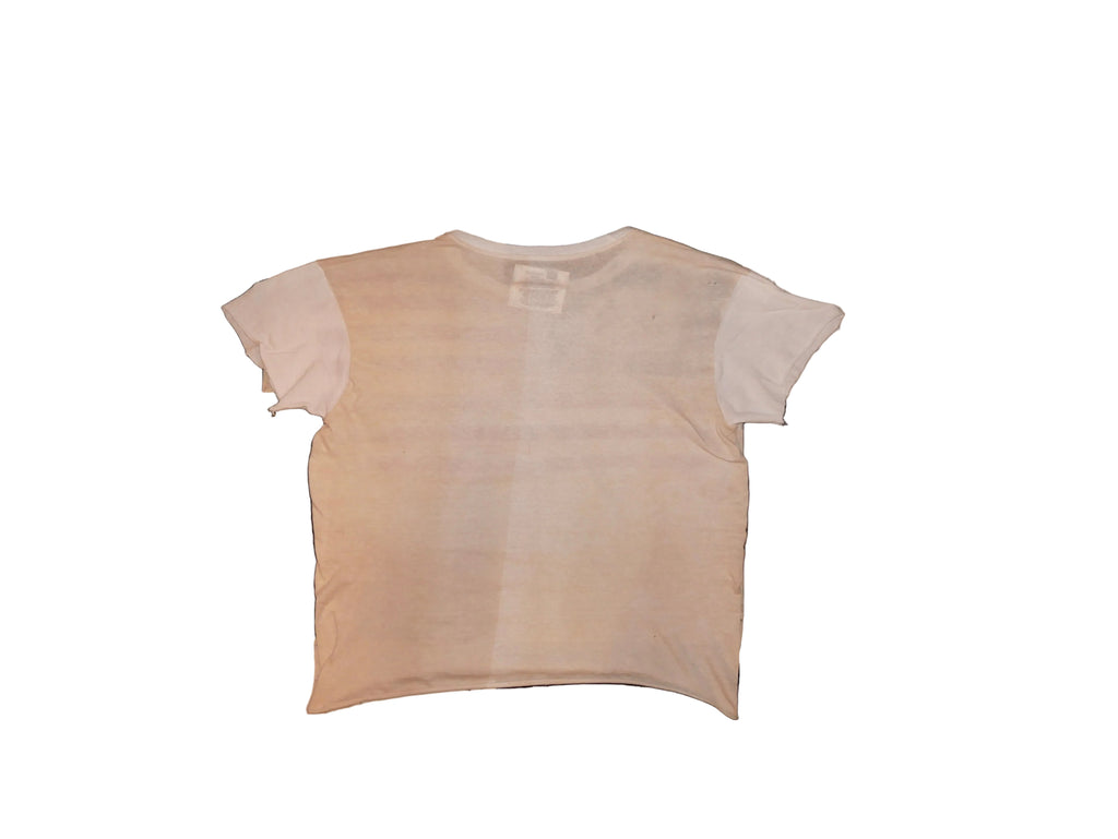 U.S. Civil Peace Flag stained and distressed tee