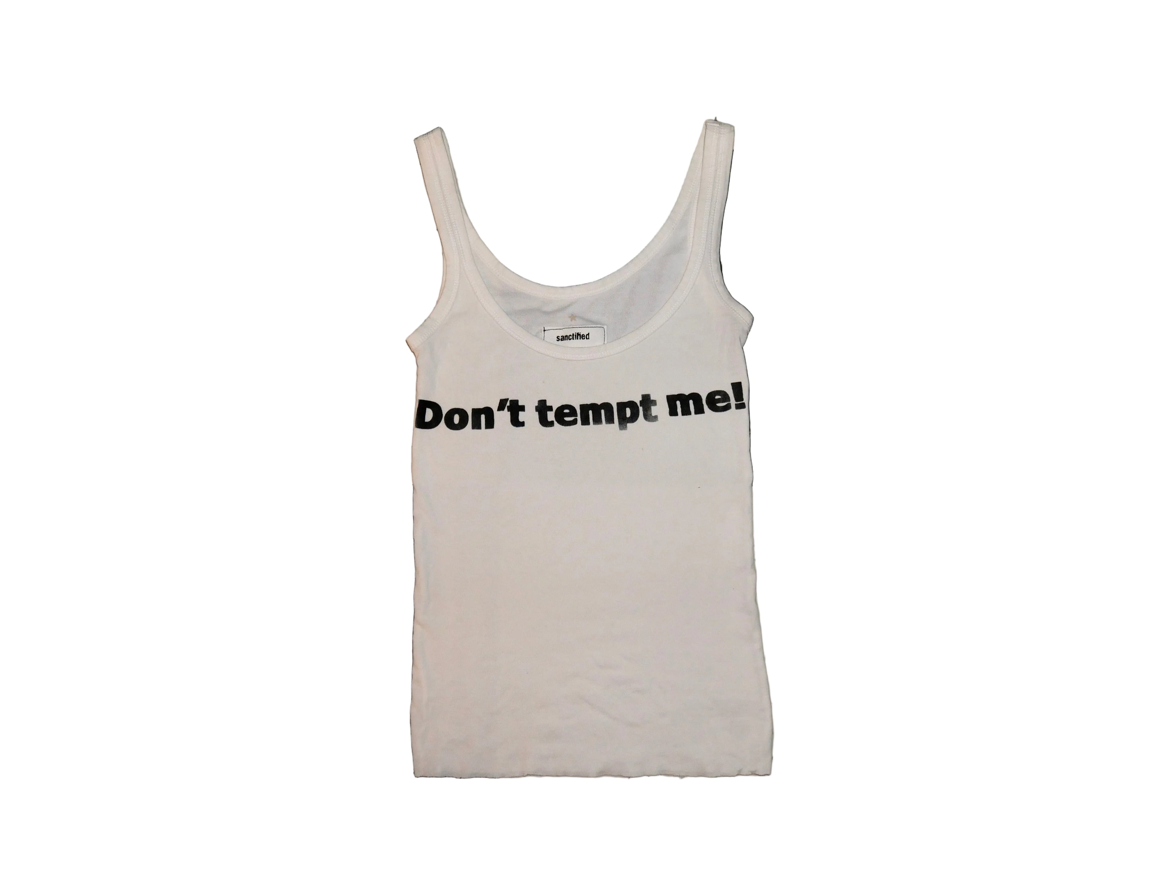 Don't tempt me tank