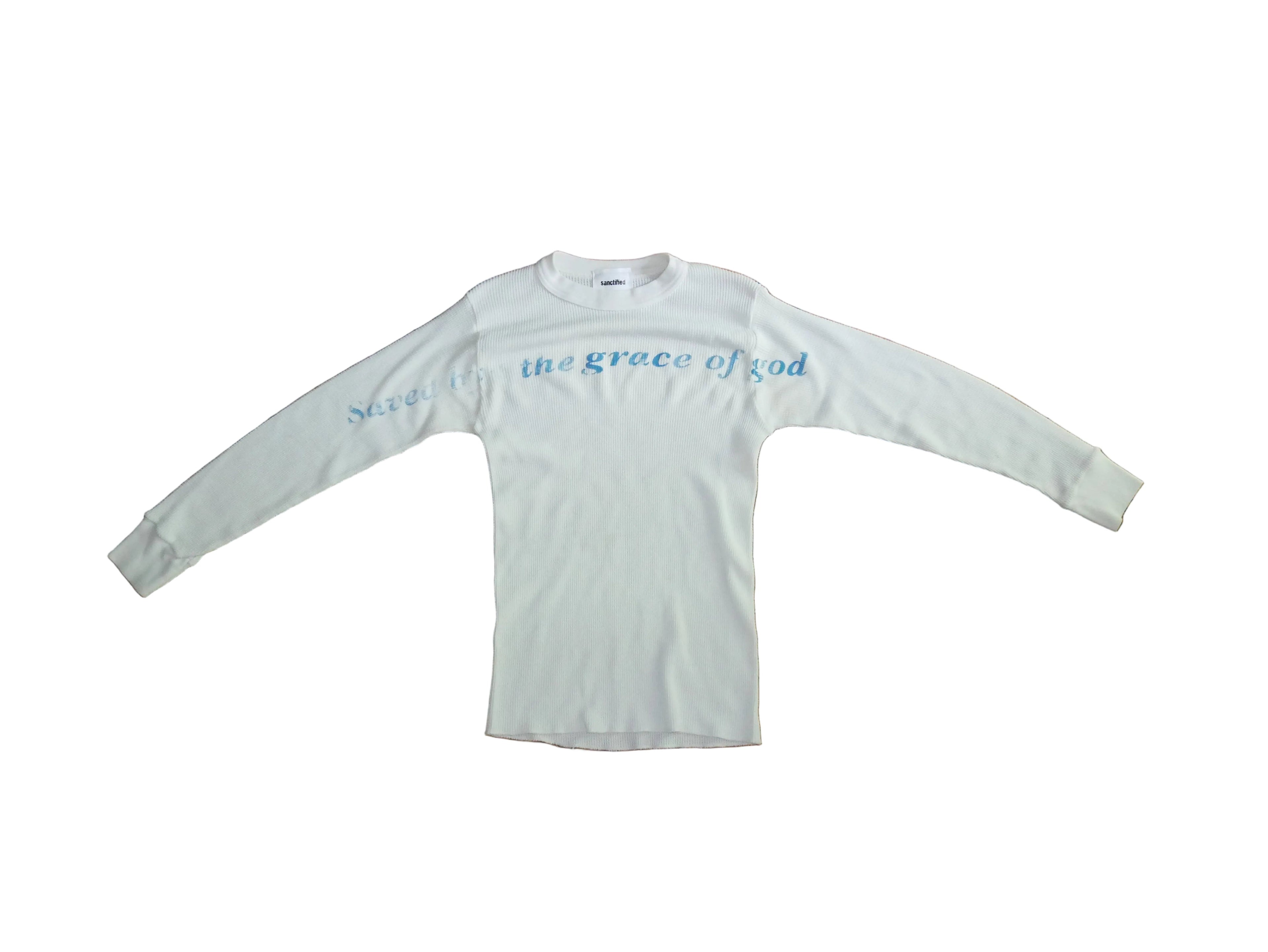 "Saved by the grace of God" long sleeve thermal
