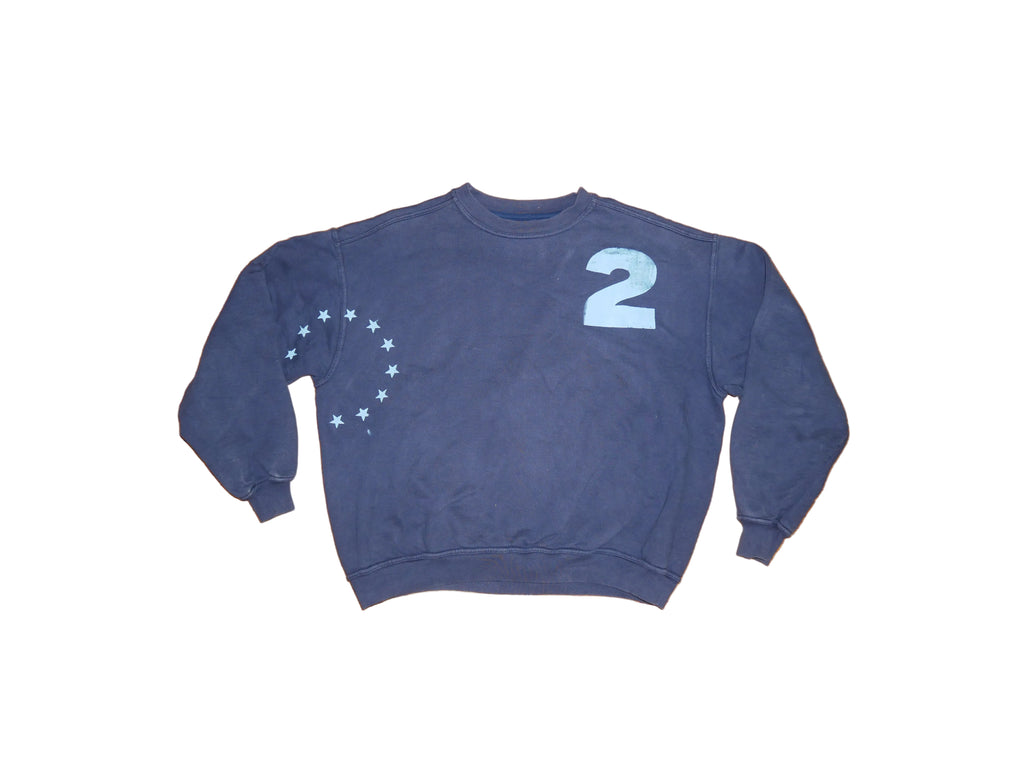 2 Crew neck