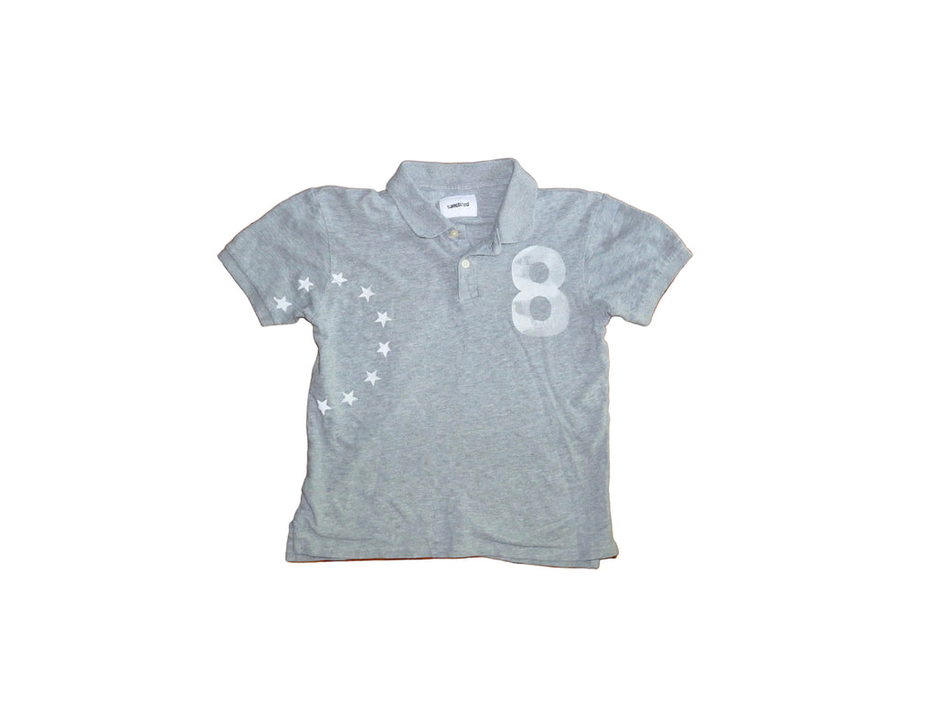 Gray 8 polo
