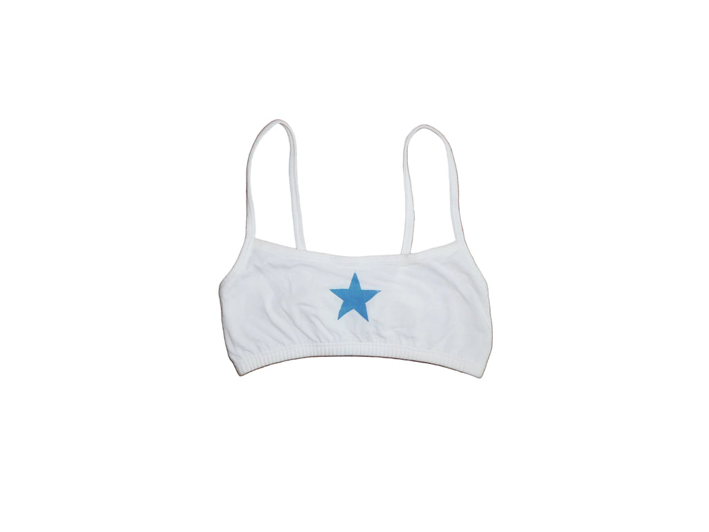Blue star bralette