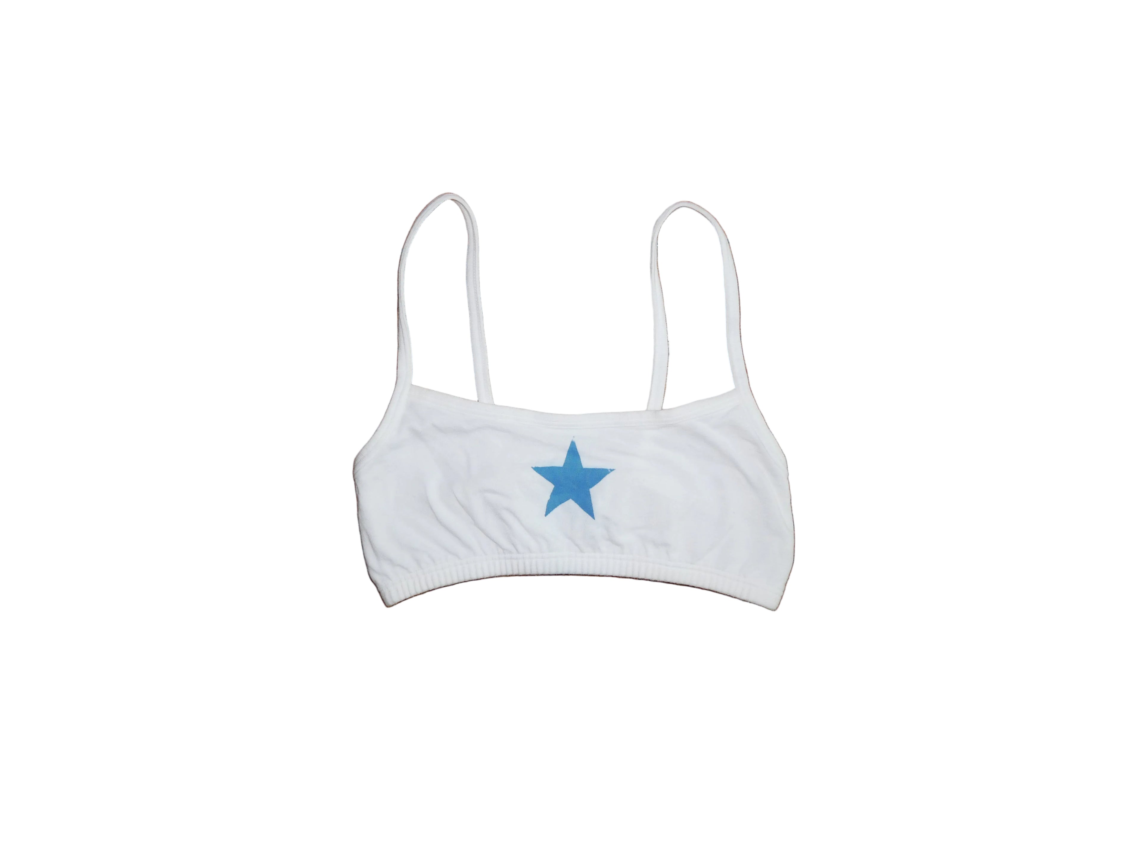 Blue star bralette