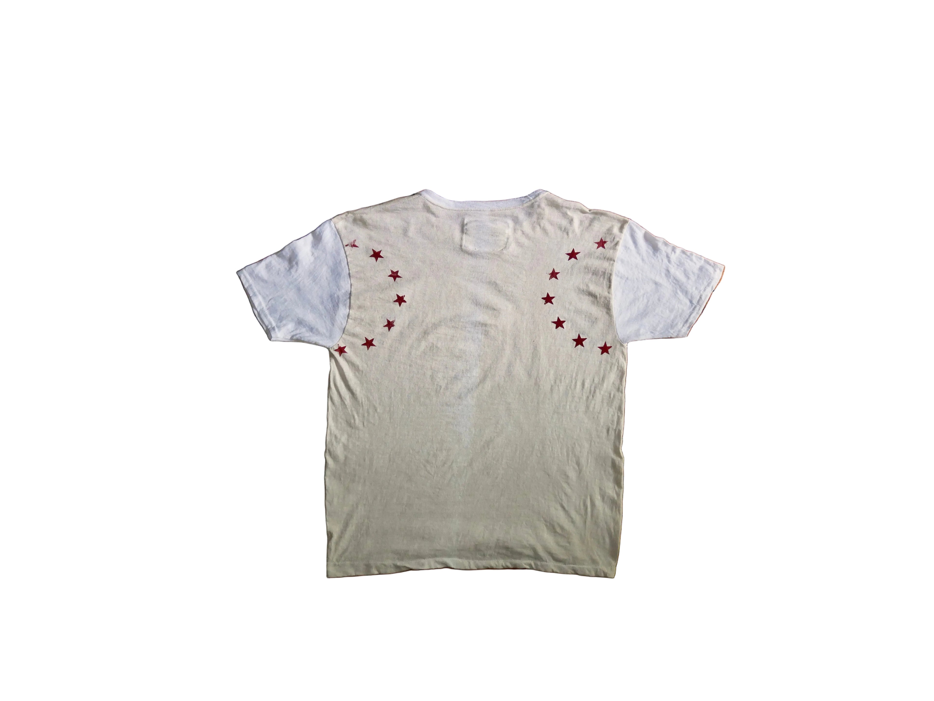 Super stained red star tee